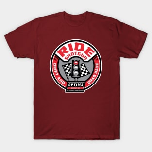 Ride Shotguna - Drift and Drag Race T-Shirt